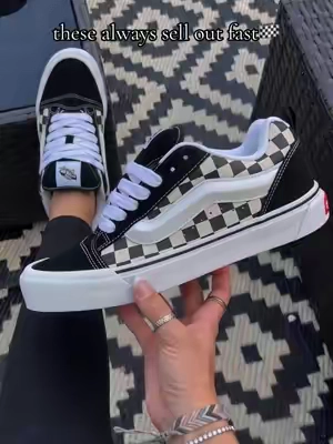 @vans checkerboard knu skool shoe #TikTokBackToSchool #vansknu 