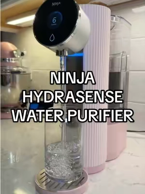the way it just went clear and tasted like water 🤯 #waterpurifier #ninjakitchen #ninjahydrasense #tiktokshopnewarrivals 