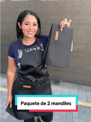 Respuesta a @Judith🇭🇳504 2 mandiles en oferta #kitchen #2packblackunisex #mandil #delantales #blackfriday 