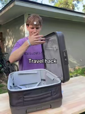 From travel to storage so quick #travelsuitcase #foldablesuitcase #traveltips #ttsfinds #ttshopdeals 