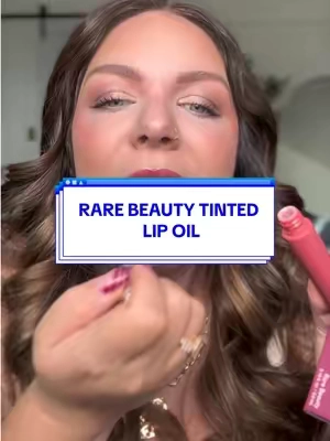 And ima keep trying them all!!! @Rare Beauty #rarebeauty #lipoil #tintedlipoil #lipcare #rarebeautymakeup 