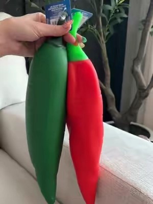 Comes with BOTH! #squishies #squishyhaul #chillies✨🌶 