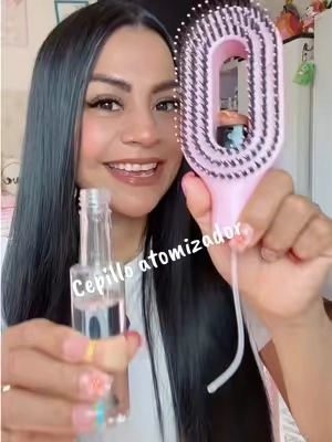 Cepillo 2 en 1 #hairbrush #cepillo #peinados 