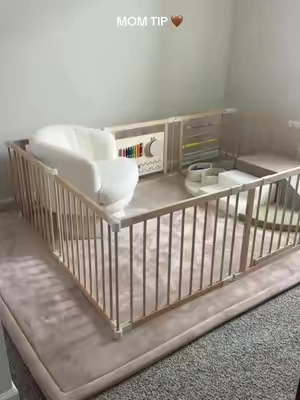 The absolute best investment for my sweet baby 🫶🏼🧸☁️ #baby #babyplay #playmat #babytoy #playpen 