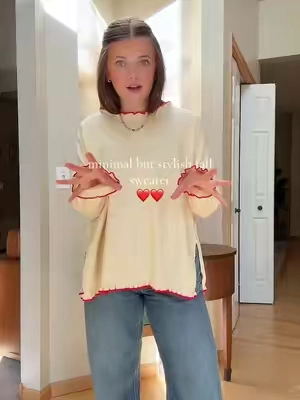 The best quality fall sweater