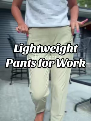 Lightweight pants for work by @baleaf #womenspants #pantsforwomen #TikTokshopbacktoschool #tiktokshopcreatorpicks #baleaf 