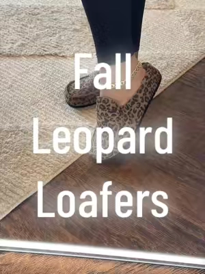 Leave me alone in my grandma shoes! These are actually so cute and don’t get me started on how comfortable they are! Since I took them out of the box I find myself reach for them when I’m rushing out the door. @EVELLYHOOTD US #loafers #loafersoutfit #comfortableshoes #fallshoes #leopardprint 