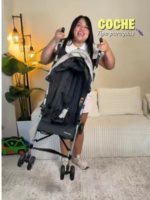 Coche tipo paraguas, liviano, compacto y fácil de utilizar. #babystroller #Humbrellastroller #stroller #babyshowergifts #BackToSchool  @Kids2Shop USA