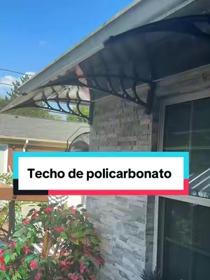Techo de policarbonato Polycarbonate Hollow Sheet Cove#policarbonato #polycarbonateroof #polycarbonatesheet #techopolicarbonato 
