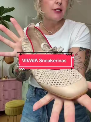 Replying to @My second act I’m ride or die for my VIVAIA. Size down 1/2 unless you have wide feet 🦶 #vivaia #sneakerina #tiktokshopcreatorpick #TikTokshopbacktoschool 