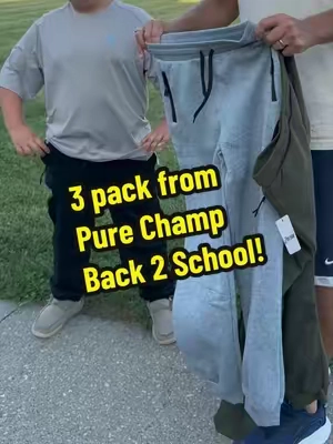 Pure Champ Boys Fleece Joggers made for school days, sports, play and everyday comfort. Soft brushed polyester fleece keeps them warm without feeling overly heavy, with an elastic drawstring waist for a comfortable athletic fit. Zipper pockets help keep phones and small essentials secure while they're on the move. Durable, machine washable and an easy pick for back-to-school, Black Friday shopping or a practical Christmas gift.#TikTokshopbacktoschool #tiktokshopcreatorpicks #tiktokshopblackfriday #tiktokshopcybermonday #purechamp @PURE CHAMP 