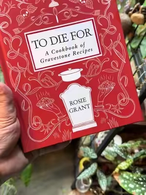 #cookbook #recipes #book #graveyard #headstone 