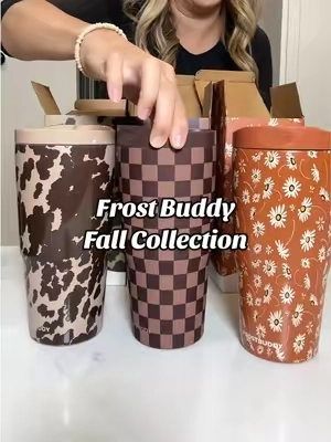Sorry but this might be the best Frost Buddy collection yet 👀🍁 @Frost Buddy  #frostbuddy  #tumblersoftiktok  #fall  #TikTokshopbacktoschool  #togobuddy 