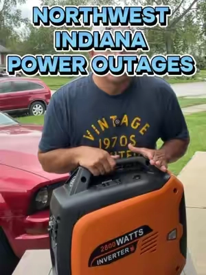 Northwest Indiana tornadoes derecho power outage #generator #poweroutage #derecho #tornado #nwi 