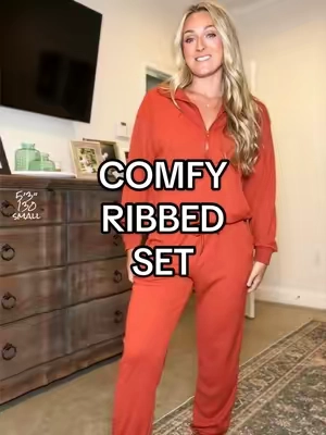@PrettyGarden this comfy set will always be a fav whether it’s for travel, everyday wear, or lounging 👏🏼 #loungeset #comfystyle #TikTokshopbacktoschool #BackToSchool #twopieceset 