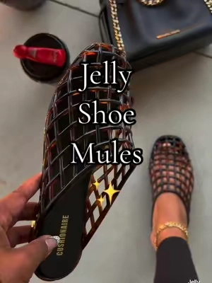 Jelly shoe mules #jellyshoes #mules #TikTokshopbacktoschool #tiktokshopcreatorpicks @Cushionaire  