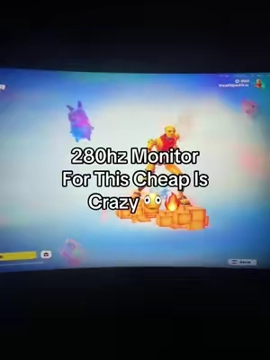 280hz Monitor for this cheap is crazy 🤪 #gamingmonitor #tiktokshop #budgetmonitor #xyzbca #300hz 