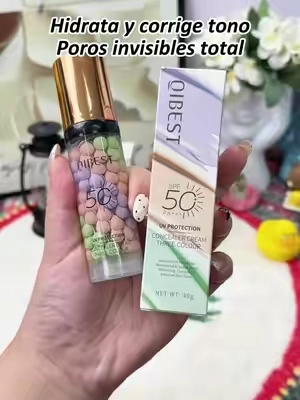bloqueador con color SPF50. Ni se quema ni se oscurece,¡qué guay! #tiktokshop #fyp #beauty #maquillaje +G