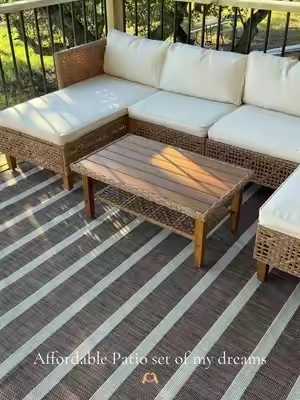 It’s so beautiful 🥹🫶🏼 #patiofurniture #outdoorfurniture 