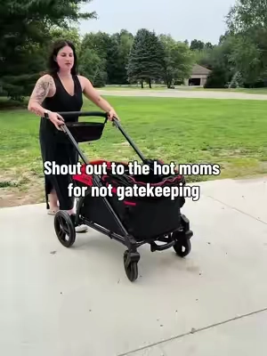 A wagon without spending a small fortune 🙌 Plenty of room, easy to push, and ready for all the summer adventures. #BabyTrend #BabyWagon #MomMustHaves #BabyGear #TikTokShopCreatorPicks