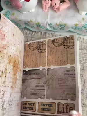 I love all the Grabie books but this one is stunning #TikTokShopCreatorPicks #TikTokshopbacktoschool #BackToSchool #junkjournal 