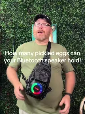 Your everyday bag just got a serious upgrade 🔊🎒 This Bluetooth 5.3 sling bag has a built-in 10W speaker, colorful LED lighting, a rechargeable battery, and emergency phone charging—so you can bring your music and backup power wherever you go. Perfect for hiking, camping, festivals, biking, or just hanging out. #BluetoothSpeakerBag #SlingBag #OutdoorGear #CampingGear #portablespeaker 