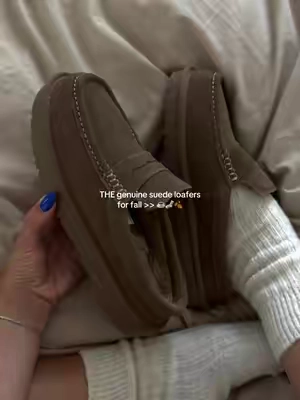 And they can be worn in and out!! #cushionaire #loafers #loaferslippers #slippers #fallvibes 