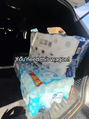 I love this wagon so much! It lives in my car 🤣 #wagon #work #sports #musthaves #tiktokshopsummersale 