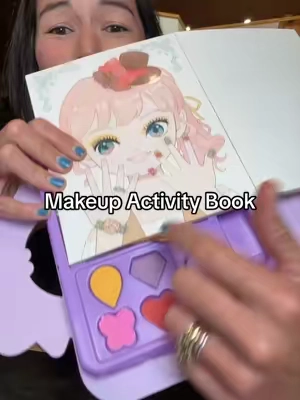 The only book I pack when we head out the door. #ad #kidsactivities #giftforgirls #girlsactivity #TikTokshopbacktoschool 