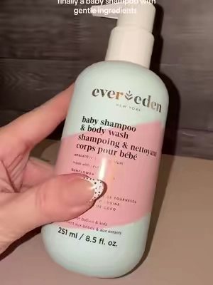#bodywash #evereden #babyshampoo #babybodywash #cleaningredients 