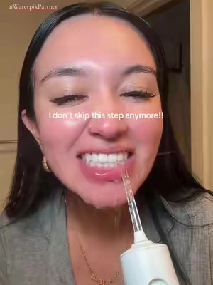 i’ve seen such a difference since adding this to my routine 🦷🫧 #waterpik #mouthcare #oralcare #waterflossing #tiktokshopcreatorpicks @Water Pik, Inc. 