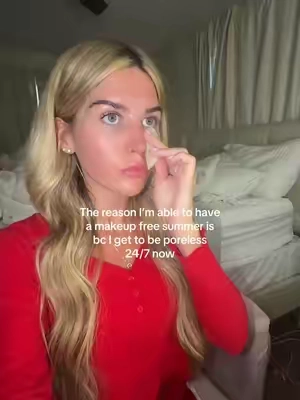 Who knew putting cactus on ur face had benefits #creatorsearchinsights #beauty #porelessskin #nomakeup #nomakeupmakeuplook 