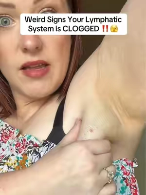 Do you have big puffy armpits? Puffy face? Bloated midsection? Those might be signs your lymphatic system could use some extra support.  #lymphaticdrainage #lymphaticdrainagedropper #naturalwellness #TikTokshopbacktoschool 