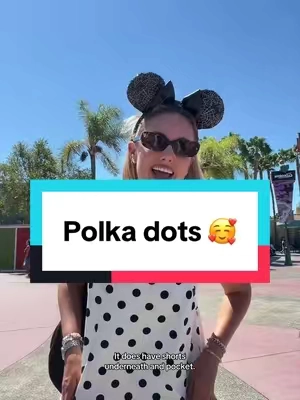 Polka dots = whimsy 🥰 #parkfit #newdress #polkadots #OOTD #foryou 