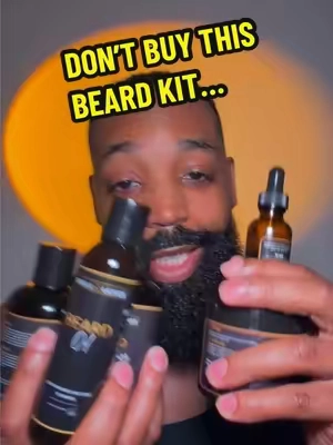 Don’t buy a whole beard kit if you’re not ready to actually have a beard routine 😂 But if you’re trying to stay consistent with washing, conditioning, moisturizing and keeping your beard looking right… having everything in one set makes it a lot easier. 🧔🏾‍♂️ #beardcare #beardroutine #mensgrooming #beardtok 