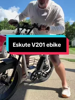 @Eskute V201 Ebike #ebike #bike #bikelife #tiktokshopcreatorpicks #TikTokshopbacktoschool 