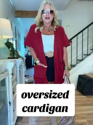 #cardiganoutfitideas #over50style @SHEWIN 