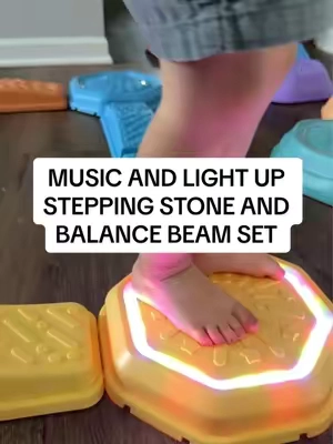 A simple way to get them moving, balancing & burning energy! #learningthroughplay #toddleractivities #indoorplay #toddlerplay #TikTokshopbacktoschool 