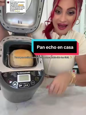 Replying to @ʟɪꜱꜱʏɢᴀɪɴᴢᴀ_ʟɪꜰᴇꜱᴛʏʟᴇ Agregas los ingredientes, eliges el programa y la máquina hace prácticamente todo el trabajo por ti. Ideal para preparar pan fresco en casa sin tener que amasar ni estar pendiente del horno. 🙌🏼 #breadmaker#qvc#breadmachine#tiktokshopcreatorpick#homebread 
