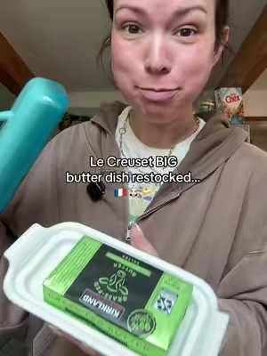 #butter #butterdish #grassfedbutter #lecreuset #qvcloyaltyprogram 