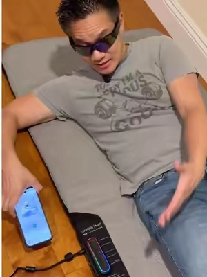 Woojer Mat!  Haptic Mat!  https://www.tiktok.com/t/ZP9kkpeQqpW6T-mxCIl/ (Affiliate Link) @Woojer @Woojer @Woojer 