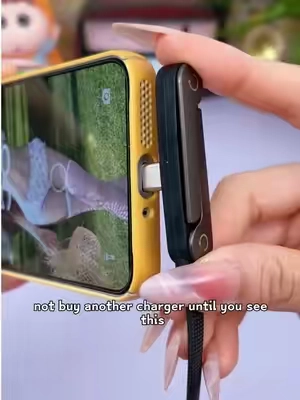 240WUltraFastChargingCable–FullyChargeYourPhonein10Mins⚡#QuickCharge#TimeSaving#ViralFinds#BusyLifestyle#tiktokshopsbacktoschool 