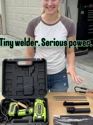 Portable welding power. #welding #handheldweldingmachine  #summerfinds #SEESESuperBrandDay  #TikTokshopbacktoschool