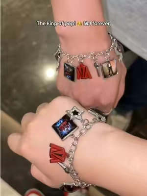 ✨Michael Jackson wasn't just music - he was a memory for an entire generation 👑 🥹#mj #tiktokshop #giftforfans #kingofpop #Bracelet 