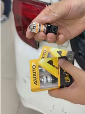 This LED Upgrade Makes Your Car Look Brand New 🔥 #TikTokshopbacktoschool #fyp #ledbulb #cartok #diymechanic