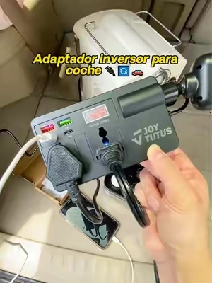 ¡Este adaptador de corriente para coche es revolucionario! ¡Cambia por completo tus viajes por carretera! #consejosparacoche #trucosparacoche#TikTokshopbacktoschool #autoparts #caraccessories