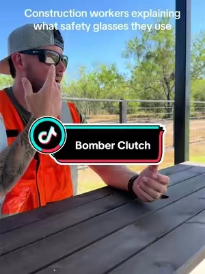 Photochromic lenses really make all the difference  #safetyglasses #z87safetyglasses #bombereyewear #tiktokshopcreatorpicks 