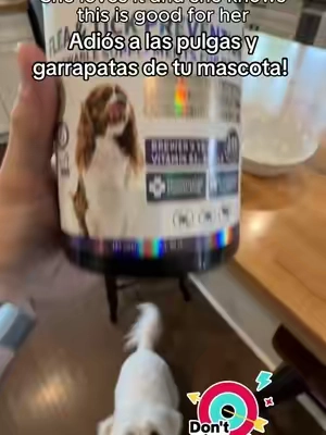 #TikTokshopbacktoschool @woyamay.pets.official  Adiós Pulgas y Garrapatas: Solución para tu Mascota Despídete de las pulgas y garrapatas que afectan a tu mascota. 'Chews for Dogs' ofrece una solución efectiva para el bienestar de tu perro. Mantén a tu compañero libre de estos parásitos y asegúrate de su salud. #fleaprevention #fleaandtickprevention #doghealth #dogmom Keywords: adiós pulgas y garrapatas, cuidado de mascotas, solución antipulgas para perros, tratamiento garrapatas mascotas, chews for dogs Dog Flea & Tick Support Soft Chews - Natural Oral Supplement - Suitable for All Breeds & Sizes - 200 Chicken Treats