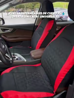 ¡Este descuento viral está por agotarse! Mantén tus asientos originales como nuevos y consigue ese aspecto de lujo con nuestras hermosas fundas de cuero PU. Sirven como protector de asientos impermeable contra el desgaste diario y el stock está críticamente bajo. ¡No dejes que se te escape esta oferta increíble! #car #caraccessories #autoyouth #carinterior #seatcover
