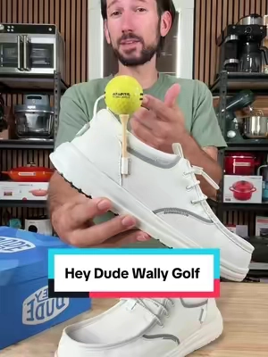 Hey Dude Wally Golf #heydude #heydudes #golfshoes #golftok #mensshoes 